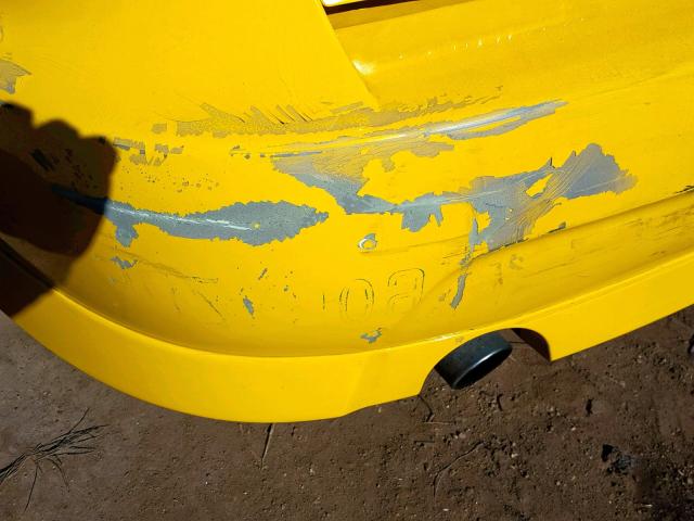 1G1JH12F347200770 - 2004 CHEVROLET CAVALIER L YELLOW photo 9