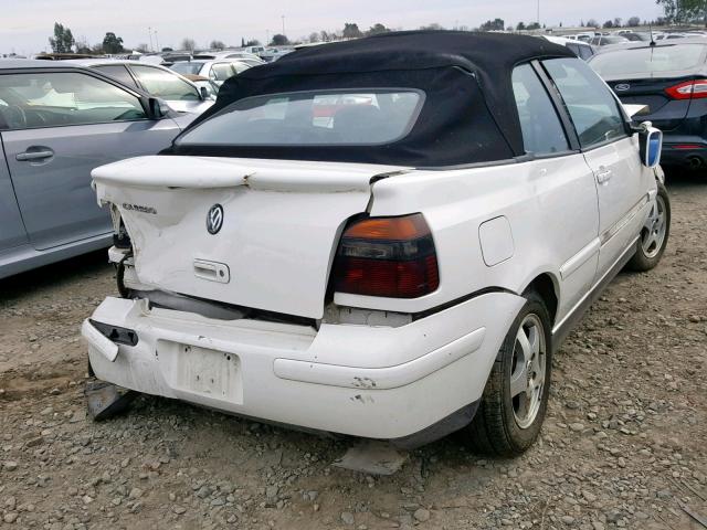 3VWDC21V0YM804450 - 2000 VOLKSWAGEN CABRIO GLS WHITE photo 4