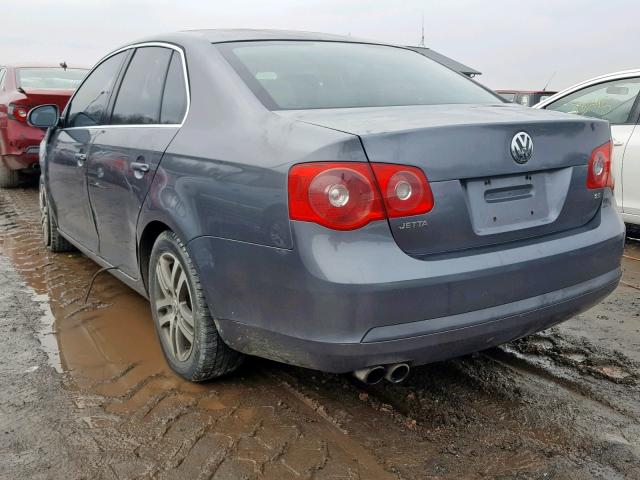 3VWRF71K26M636792 - 2006 VOLKSWAGEN JETTA 2.5 GRAY photo 3