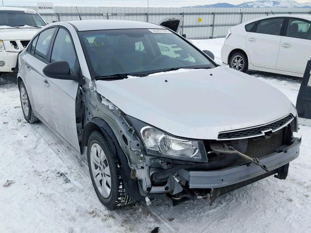 1G1PA5SH0D7125095 - 2013 CHEVROLET CRUZE LS SILVER photo 1