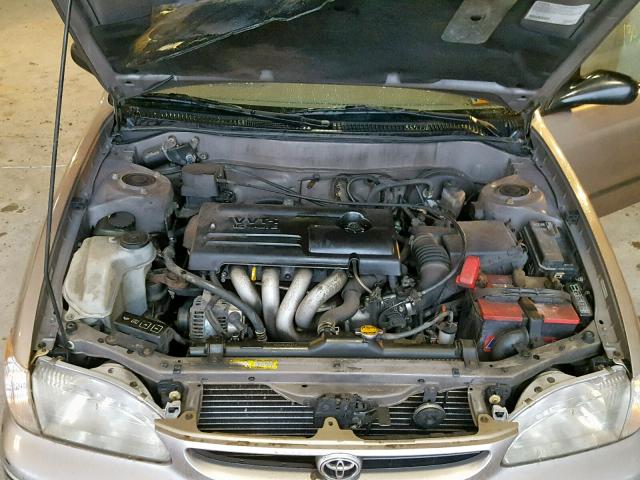 2T1BR12E0YC363798 - 2000 TOYOTA COROLLA VE TAN photo 7