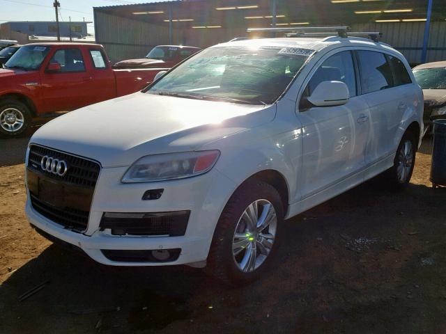 WA1CM74L39D034416 - 2009 AUDI Q7 TDI S-L WHITE photo 2