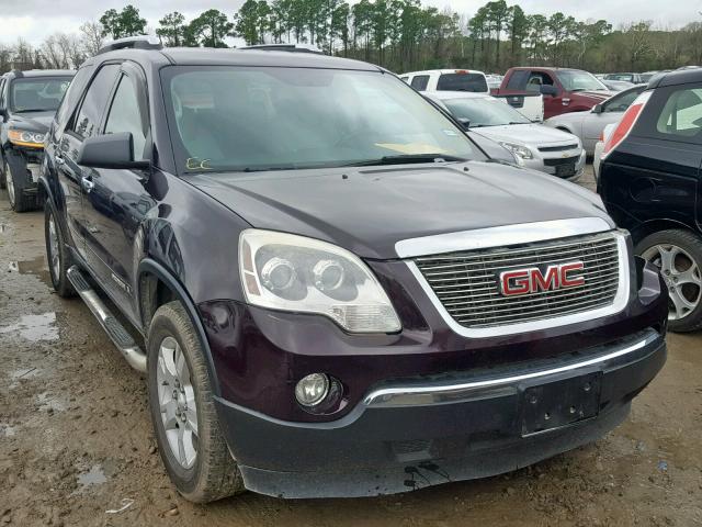 1GKER13778J182607 - 2008 GMC ACADIA SLE PURPLE photo 1