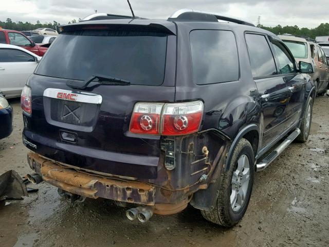 1GKER13778J182607 - 2008 GMC ACADIA SLE PURPLE photo 4