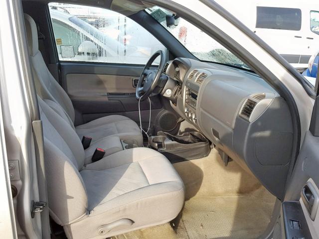 1GCDS136758108741 - 2005 CHEVROLET COLORADO GRAY photo 5