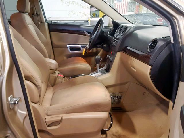 3GSCL33P18S655470 - 2008 SATURN VUE XE GOLD photo 5