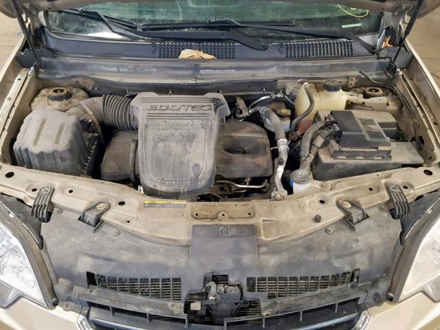 3GSCL33P18S655470 - 2008 SATURN VUE XE GOLD photo 7