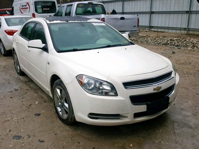 1G1ZH57B684276801 - 2008 CHEVROLET MALIBU 1LT 白色 照片 1