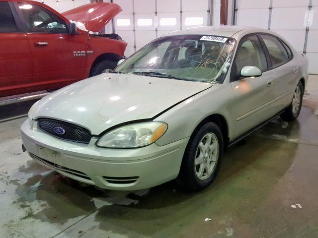 1FAFP56U47A150295 - 2007 FORD TAURUS SEL TAN photo 2