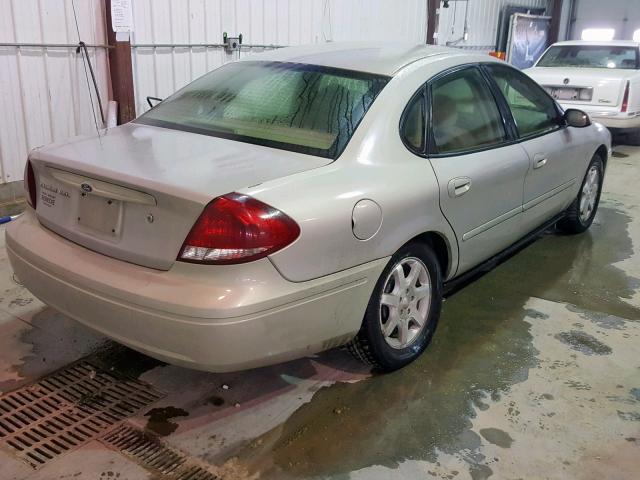 1FAFP56U47A150295 - 2007 FORD TAURUS SEL TAN photo 4