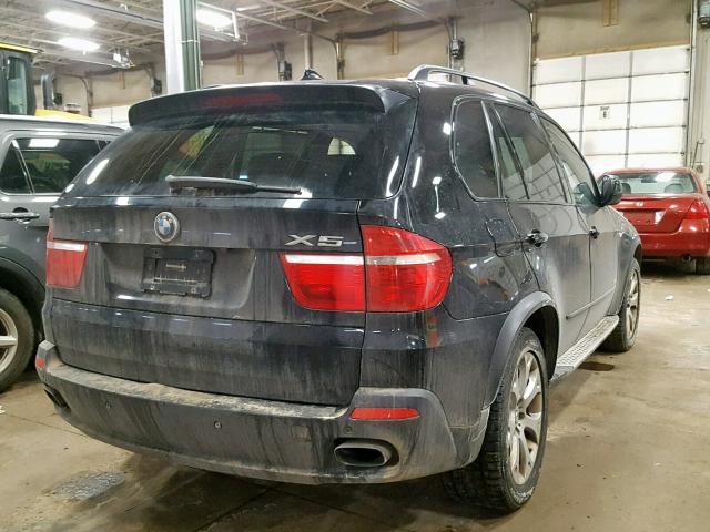 5UXFE83529L310100 - 2009 BMW X5 XDRIVE4 BLACK photo 4