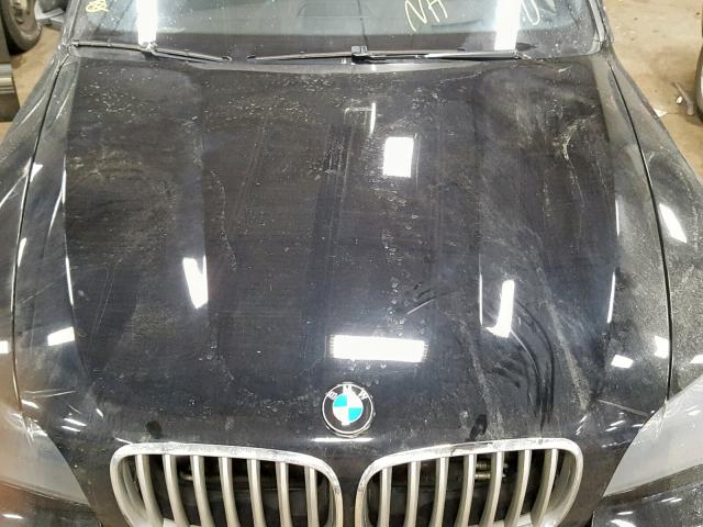 5UXFE83529L310100 - 2009 BMW X5 XDRIVE4 BLACK photo 7