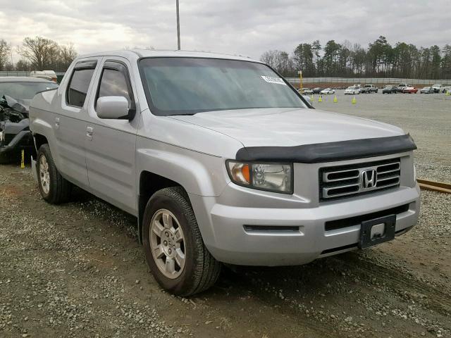 2HJYK16568H511916 - 2008 HONDA RIDGELINE SILVER photo 1