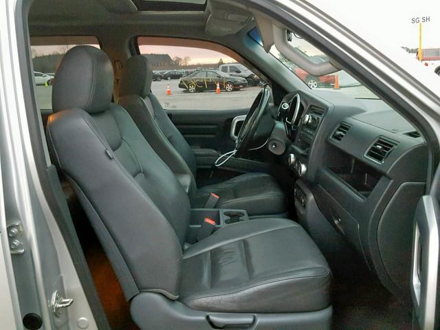 2HJYK16568H511916 - 2008 HONDA RIDGELINE SILVER photo 5