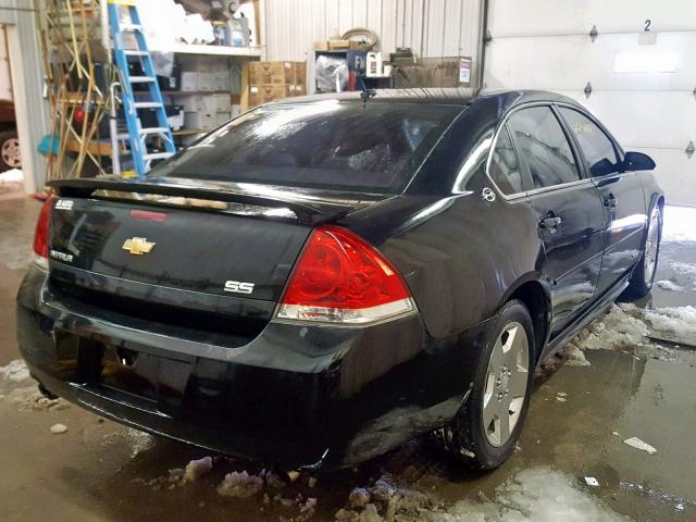 2G1WD57C991129408 - 2009 CHEVROLET IMPALA SS BLACK photo 4