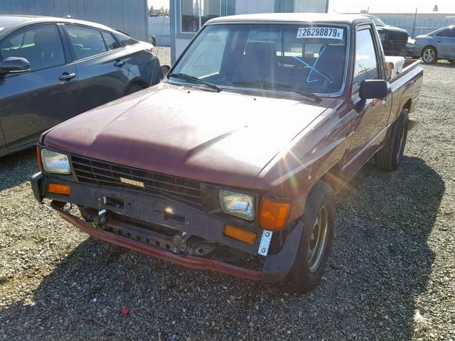 JT4RN50R2G0188776 - 1986 TOYOTA PICKUP 1/2 RED photo 2