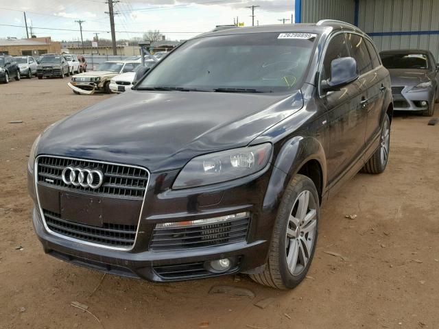 WA1AM74L69D035485 - 2009 AUDI Q7 TDI BLACK photo 2