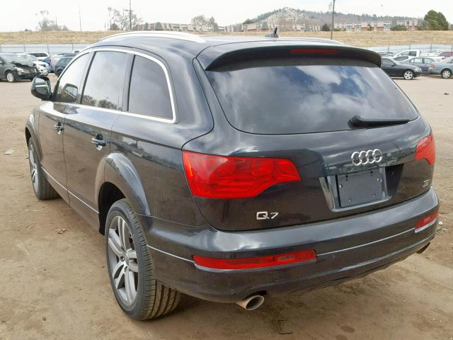 WA1AM74L69D035485 - 2009 AUDI Q7 TDI BLACK photo 3