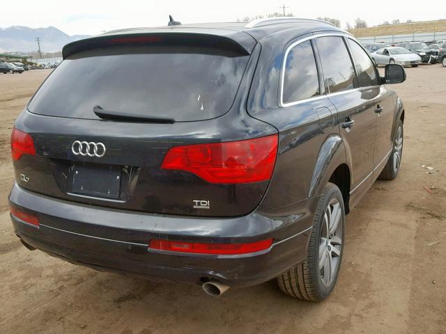 WA1AM74L69D035485 - 2009 AUDI Q7 TDI BLACK photo 4