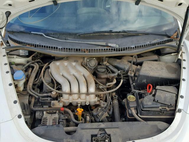 3VWCA21C8YM443520 - 2000 VOLKSWAGEN NEW BEETLE 白色 照片 7