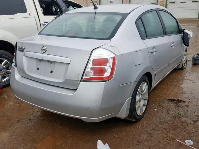 3N1AB6AP2AL703314 - 2010 NISSAN SENTRA 2.0 SILVER photo 4