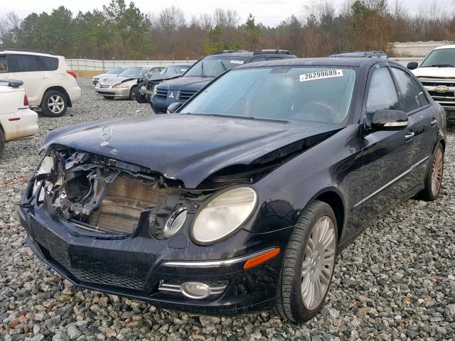 WDBUF56XX7B031710 - 2007 MERCEDES-BENZ E 350 BLACK photo 2