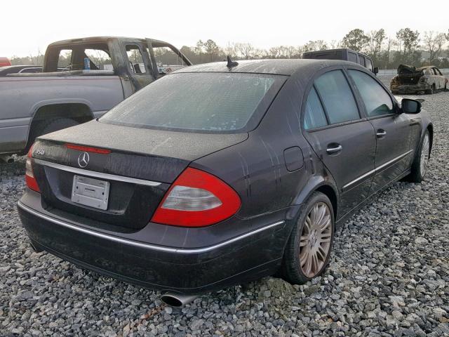 WDBUF56XX7B031710 - 2007 MERCEDES-BENZ E 350 BLACK photo 4