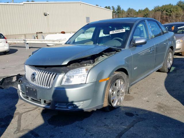 1MEHM43W18G603703 - 2008 MERCURY SABLE PREM GREEN photo 2