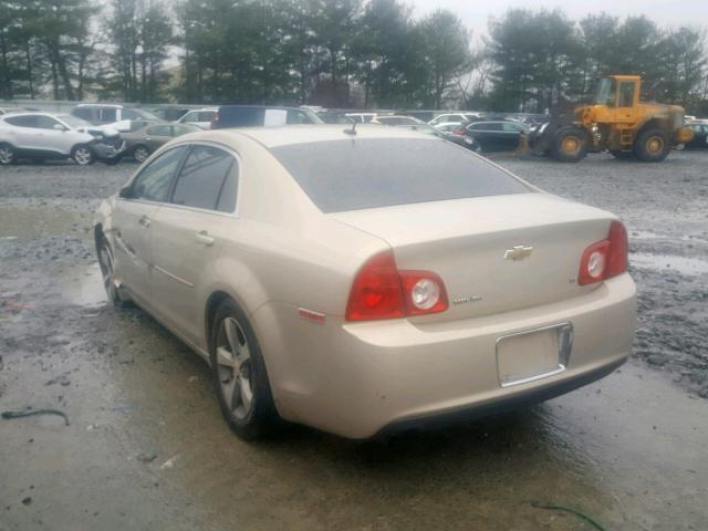 1G1ZJ57B894197264 - 2009 CHEVROLET MALIBU 2LT GOLD photo 3