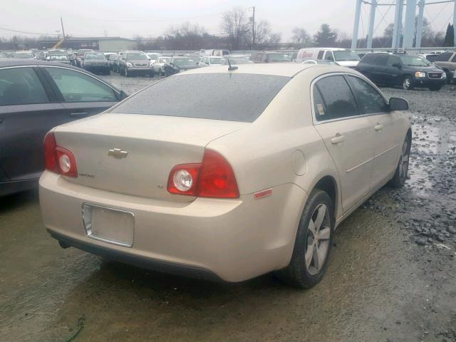 1G1ZJ57B894197264 - 2009 CHEVROLET MALIBU 2LT GOLD photo 4