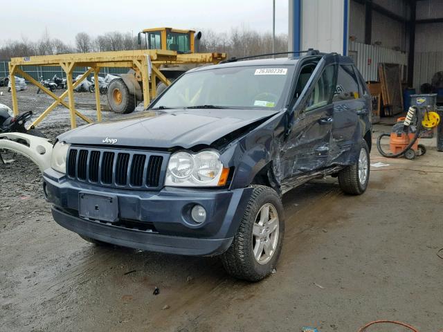 1J8GR48K07C556473 - 2007 JEEP GRAND CHER BLUE photo 2