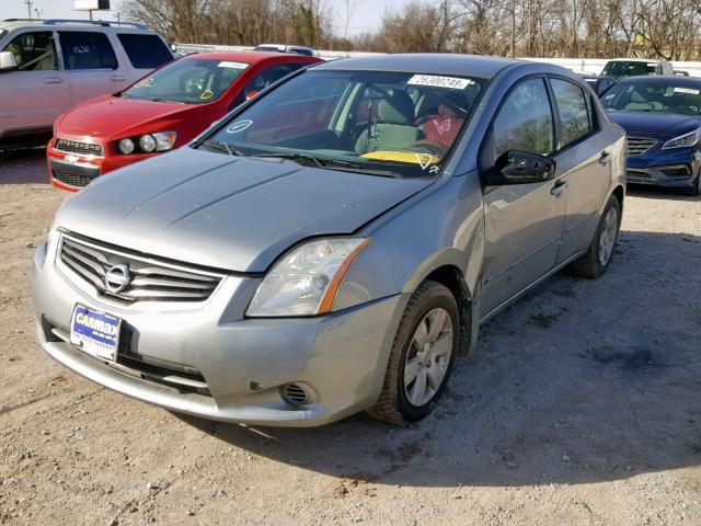 3N1AB6AP4AL645187 - 2010 NISSAN SENTRA 2.0 GRAY photo 2