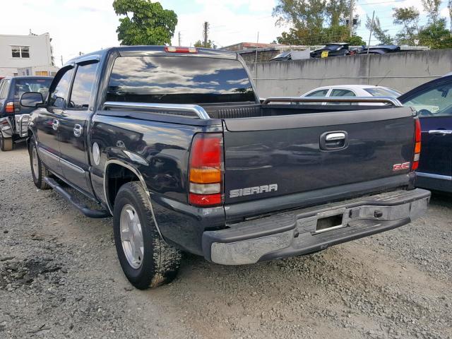 2GTEC13T351285586 - 2005 GMC NEW SIERRA GRAY photo 3