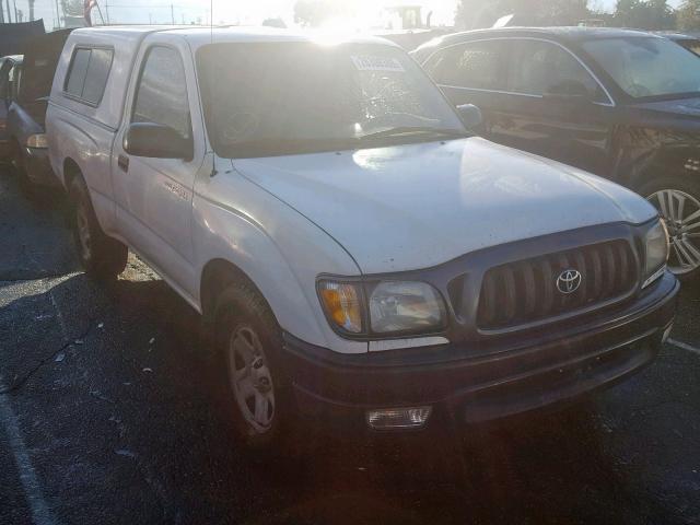 5TENL42N13Z268315 - 2003 TOYOTA TACOMA WHITE photo 1