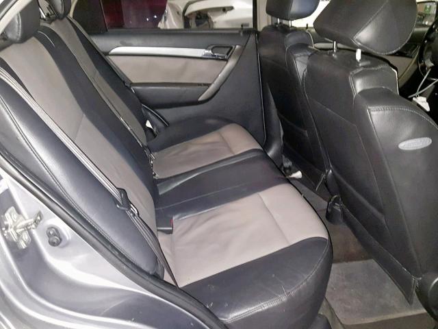 KL1TD56688B200979 - 2008 CHEVROLET AVEO BASE Сұр фото 6