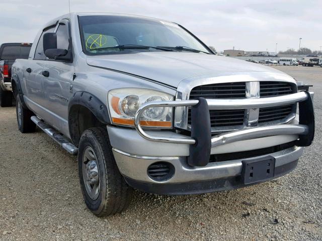 3D7KS29C96G161923 - 2006 DODGE RAM 2500 GRAY photo 1