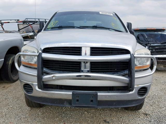 3D7KS29C96G161923 - 2006 DODGE RAM 2500 GRAY photo 9