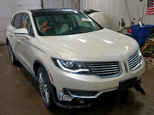 2LMTJ8LR4GBL27397 - 2016 LINCOLN MKX RESERV WHITE photo 1