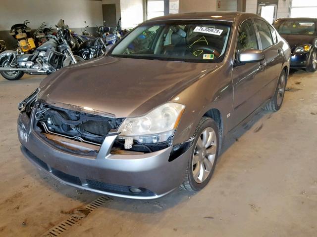 JNKAY01F97M457021 - 2007 INFINITI M35 BASE GRAY photo 2