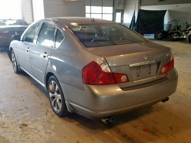 JNKAY01F97M457021 - 2007 INFINITI M35 BASE GRAY photo 3