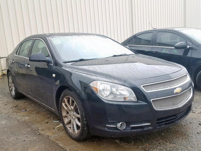 1G1ZK57758F256671 - 2008 CHEVROLET MALIBU LTZ შავი ფოტო 1