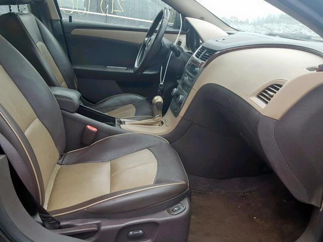 1G1ZK57758F256671 - 2008 CHEVROLET MALIBU LTZ შავი ფოტო 5