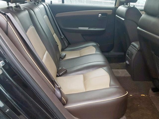1G1ZK57758F256671 - 2008 CHEVROLET MALIBU LTZ შავი ფოტო 6