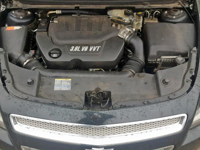 1G1ZK57758F256671 - 2008 CHEVROLET MALIBU LTZ შავი ფოტო 7