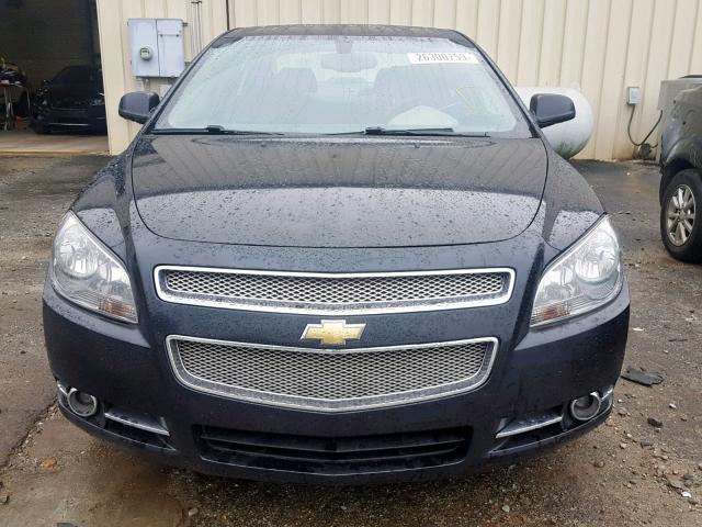 1G1ZK57758F256671 - 2008 CHEVROLET MALIBU LTZ შავი ფოტო 9