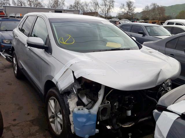 2FMPK3J97HBC22533 - 2017 FORD EDGE SEL SILVER photo 1