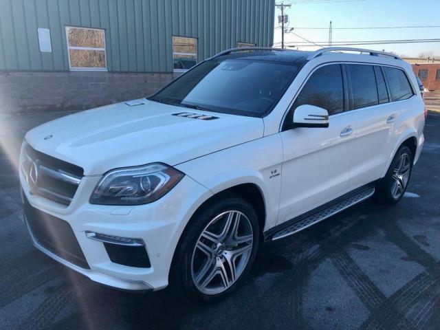 4JGDF7EE2EA330099 - 2014 MERCEDES-BENZ GL 63 AMG WHITE photo 2