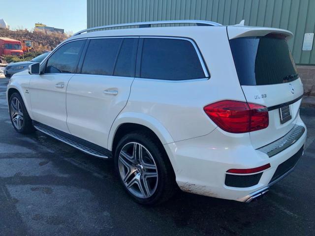 4JGDF7EE2EA330099 - 2014 MERCEDES-BENZ GL 63 AMG WHITE photo 4