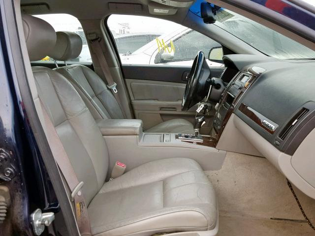 1G6DC67A050166992 - 2005 CADILLAC STS BLUE photo 5