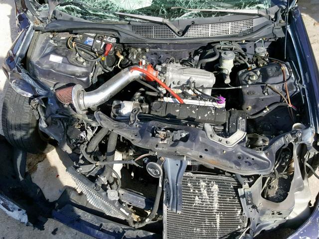 2HGEJ6449XH113634 - 1999 HONDA CIVIC DX PURPLE photo 7